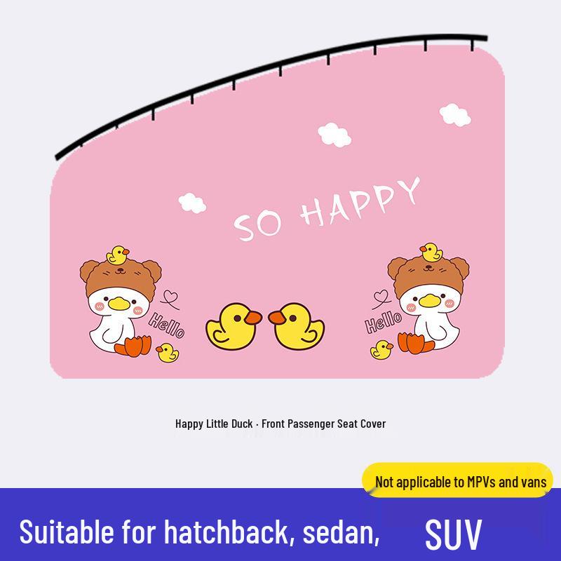 Car Sunshade Curtains: Blackout, Heat Insulation, Privacy, Cartoon Design