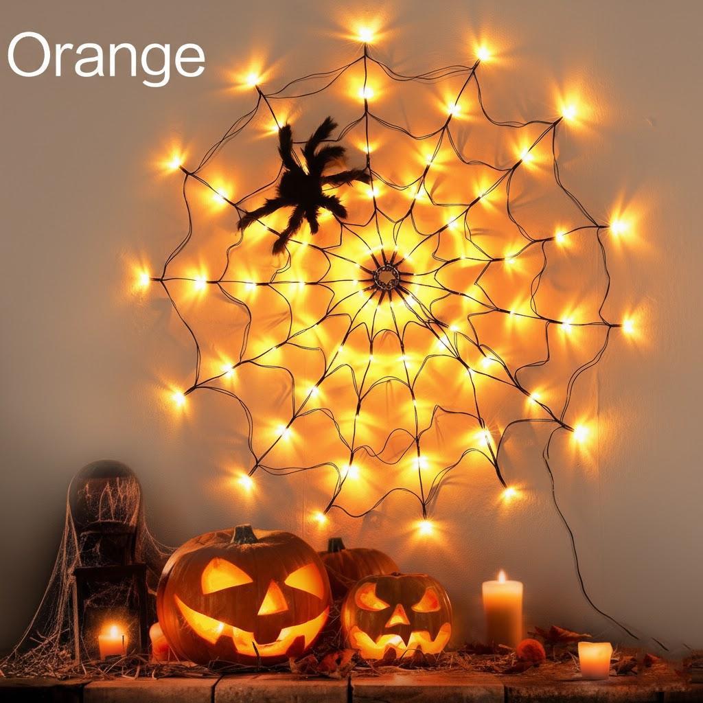 

Creative Spider Web Decorative Lights for Festive Parties Must Have Enchanting Ambience LED String Lights