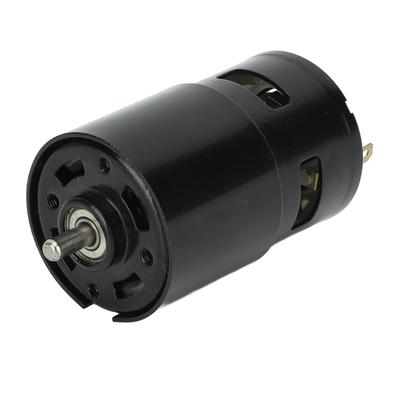 DC-motor med högt vridmoment 12000 varv/min Rund axel Hög hastighet Röd kopparspole Elmotor för fläkt 12V