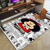 1 ST Mafalda Comics Extra Groot Antislip Vloerkleed, Kantoor, familie, slaapkamer Groot Gebiedskleed Binnenvloerkleden, Levendige Kleuren