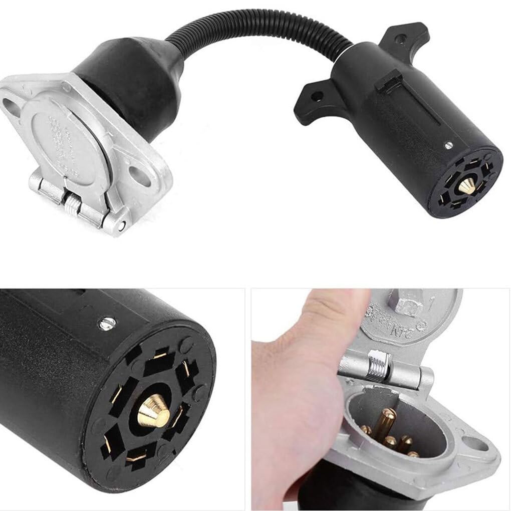 Generic Tow Wiring Harness Trailer Parts 7 Way RV Style Plug To 7