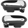 Inner Door Handle, 2pcs Car Interior Door Handle S54N 58 330B 65 Fit for Protege 323 626