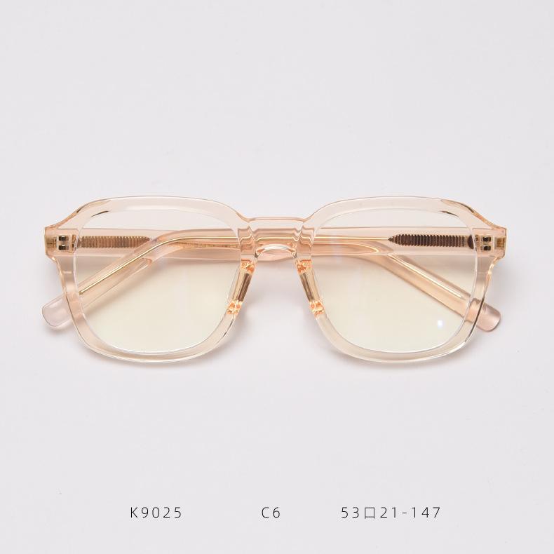 49354 TR90 Retro Glasses Frames Acetate Legs Men Women Optical Fashion Computer Glasses
