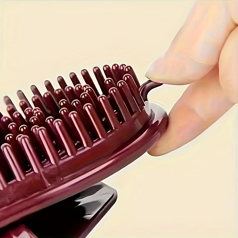 Hypoallergenic Full Body Meridian Massage Brush - Handheld Manual Massager for Leg, Tummy Control & Relaxation, Dark Brown Plastic Design