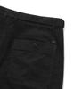 COVERNAT Moleskine One-Pleat Wide Fit Belted Pants Charcoal