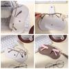 Eyewear Protector Case Pu Leather Glasses Bag Portable Sunglasses Eyeglass Bag  Travel