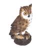 Owl Resin Ornaments Fine Workmanship Lovely Image Widely Used Home Decoration for Courtyards Porches