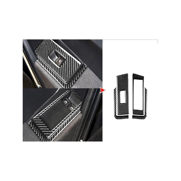 Autozubehör Innenausstattung Kohlefaser Getriebe Panel Hebeplatte Warten Schwarze Aufkleber Dekorative Für Volkswagen VW Käfer