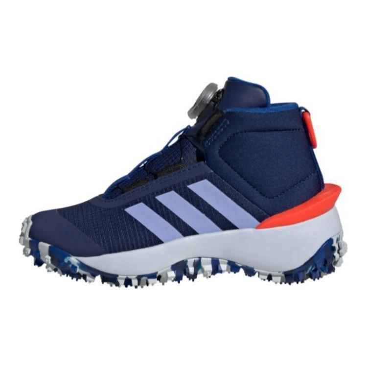 Adidas Fortatrail Slip Resistant Abrasion Resistant Mid top Kids' Running Shoes Blue Kids' IF9260