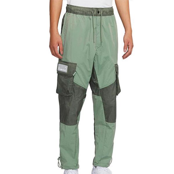 Jordan 23 Engineered Patchwork Woven Cargo Pants Men Bottoms Spiral-Sage CK9168-313
