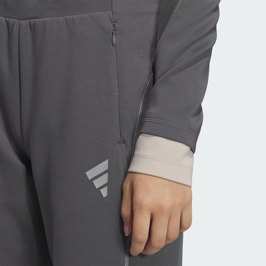 New Adidas FW24 Casual Pants Women's Dark Gray JM6204