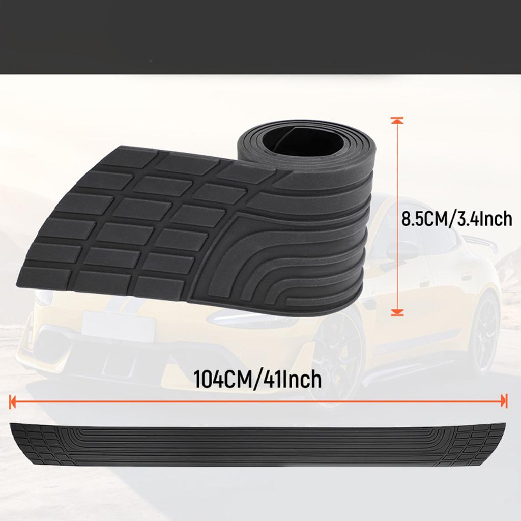 Quick Install Rubber Bumper Protectors for Various Car Models Scratch Resistant Anti-Collision Strips Universal