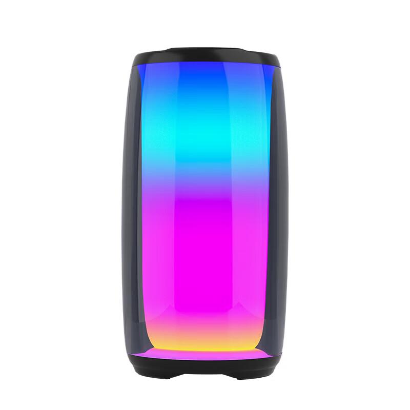 Newsmy BS02 Portable Bluetooth Speaker with Dazzling Lights CN Plug (adapter Included)