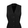 Premier Womens/Ladies Polyester Lined ServerÂ´s Waistcoat
