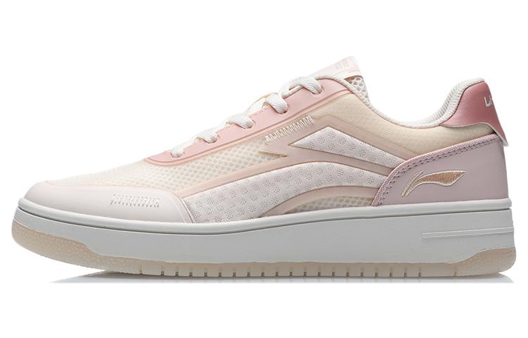 Li Ning Skateboard Shoes Women s Low Top Apricot/Pink AGCR186-4 37
