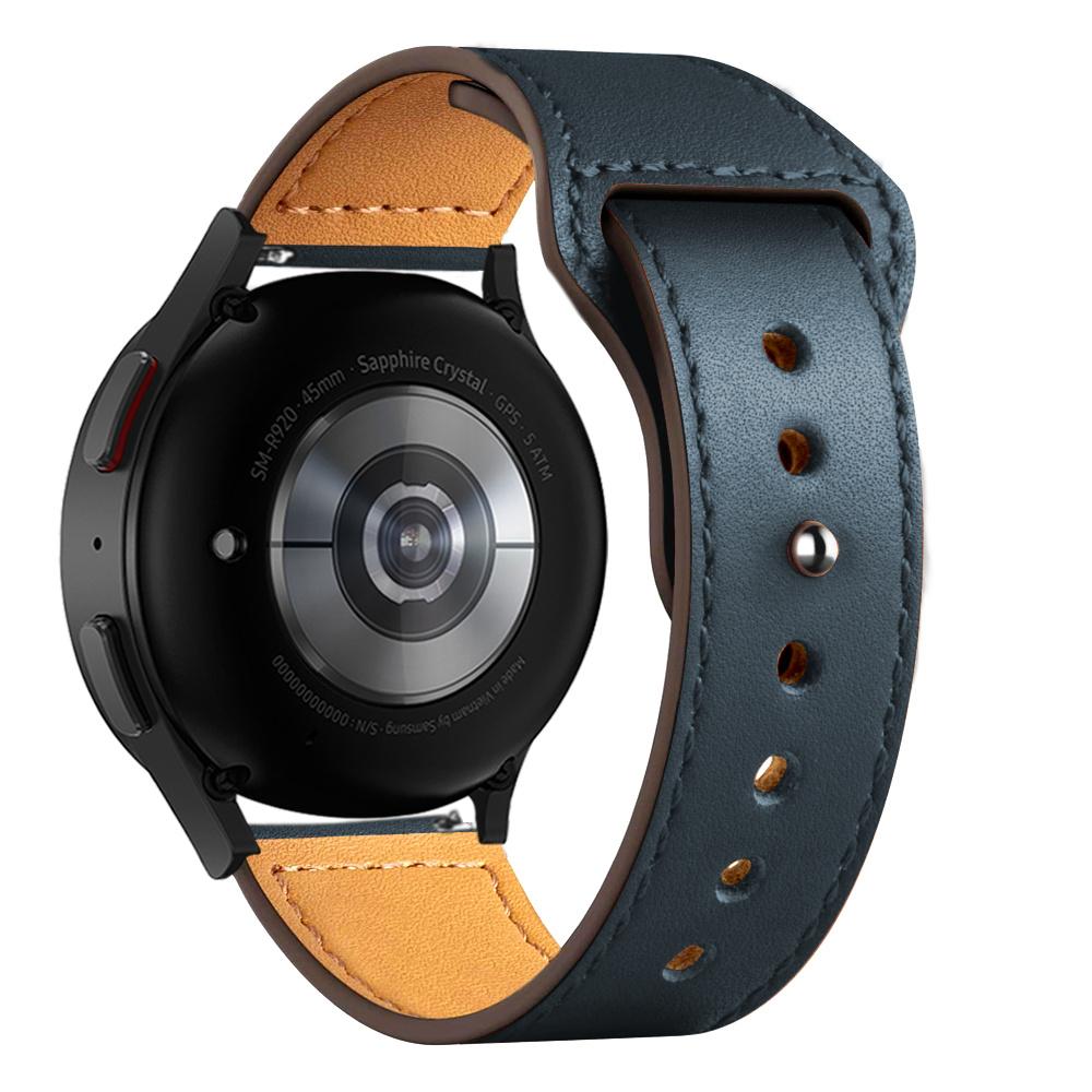 20mm 22mm Band For Samsung Galaxy watch 4/7/5 Pro/6/classic/Gear s3 40mm 44mm Leather bracelet correa Huawei GT/2e/3/4/5 straps