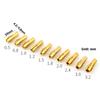 0.5/0.8/1.0–3.2mm Mini Drill Brass Collet Chuck Sets Electric Grinding Accessories Sets 4.2/4.8 Mm Shank for Dremel Rotary Tool
