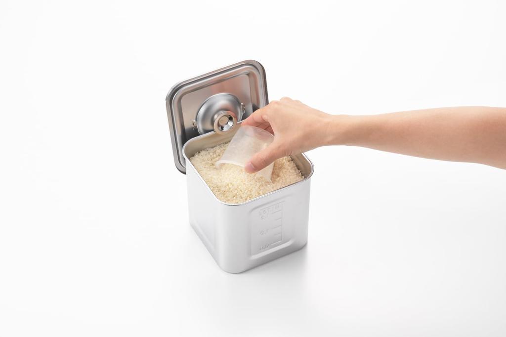 Yoshikawa Graduated Square Kitchen 1104501 Pot, 13.5cm,