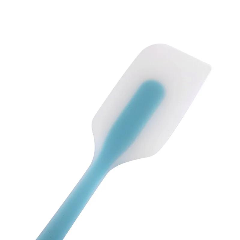 Translucent Silicone Cake Scraper Non-Stick Cake Cream Spatula Kitchen Cooking Pastry Scraper Mold Brush Tool Baking Accessorie