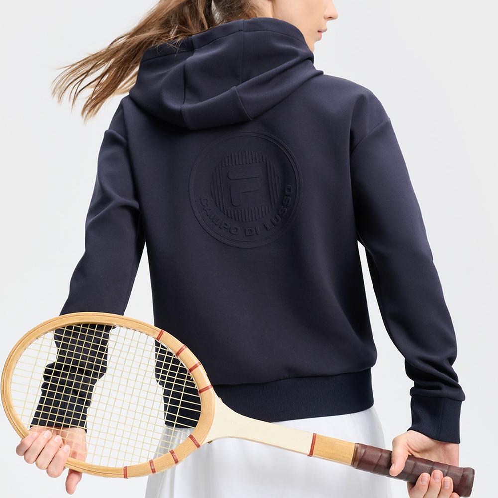 New FILA Sweatshirt Women's RD Royal Blue A11W433201FNV