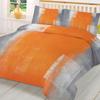 Orange Gray Abstract Oil Painting Texture Soft Duvet Cover With Pilow Case 3pcs Beding Set Comfortable Quilt Cover Double Bed Home Textile