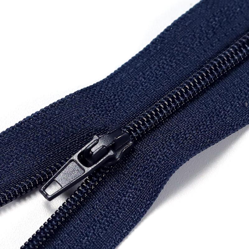 Nein. 3 schwarze Nylon-Reißverschlüsse mit geschlossenem Ende für Anzugshosen, Röcke und Shorts mit Anti-Rutsch-Schieber