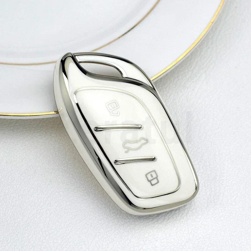 Tpu Car Remote Smart Key Cover Case For Mg Zs Ev Mg6 Ezs Hs Ehs   For Roewe Rx5 I6 I5 Rx3 Rx8 Erx5 Shell Holder