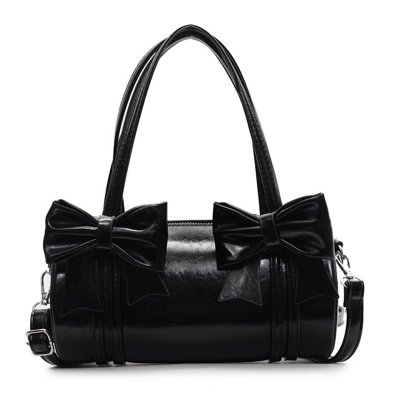 Bow Hand Bag Women's New Versatile Shoulder Bag Casual Messenger Bag