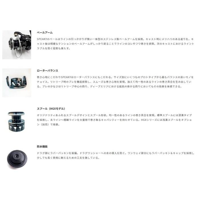 Tailwalk Reel Speaky 2500S XGX Black
