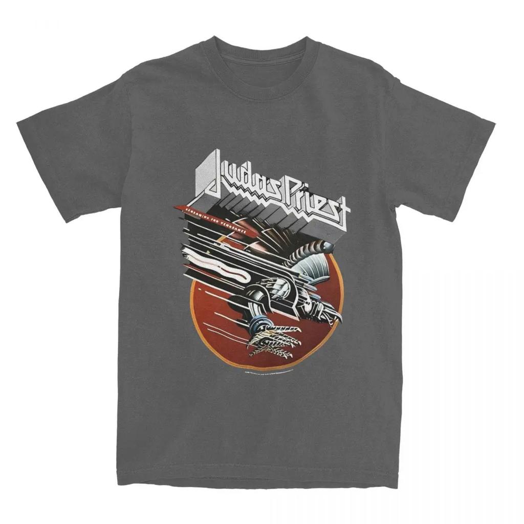 WoT Shirt Judas Priest T-Shirts Hip Hop Rock Band Summer Tees Streetwear Design Cotton Tops Gift Idea