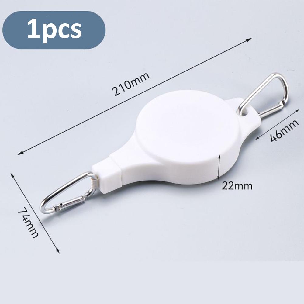 Retractable Plant Pulley Adjustable Hanging Flower Basket Hooks for Hanging Plants Heavy Duty, Indoor Outdoor Plant Hanger