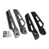 Aluminum Footpegs Rear Footpeg Motorcycle Accessory Upgrade Fashionable Design Exquisite Craftsmanship Left And Right Set