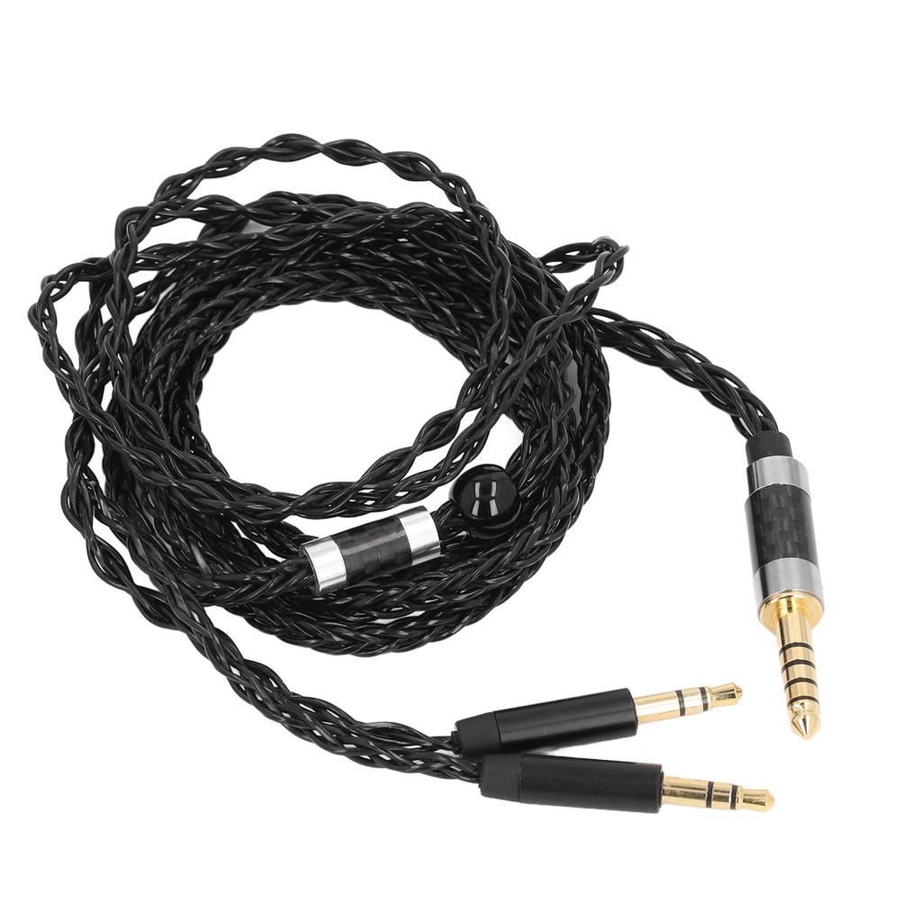 4.4mm Silver Plated Headphone Cable Replacement for AH D600 AH D7200 AH D7100 AH D9200 AH D5200 3.9ft