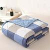 Washed Cotton Summer Blanket Bed Sofa Air Condition Comforter Breathable Soft Air Conditioning Quilt Lightweight Cooled Blanket