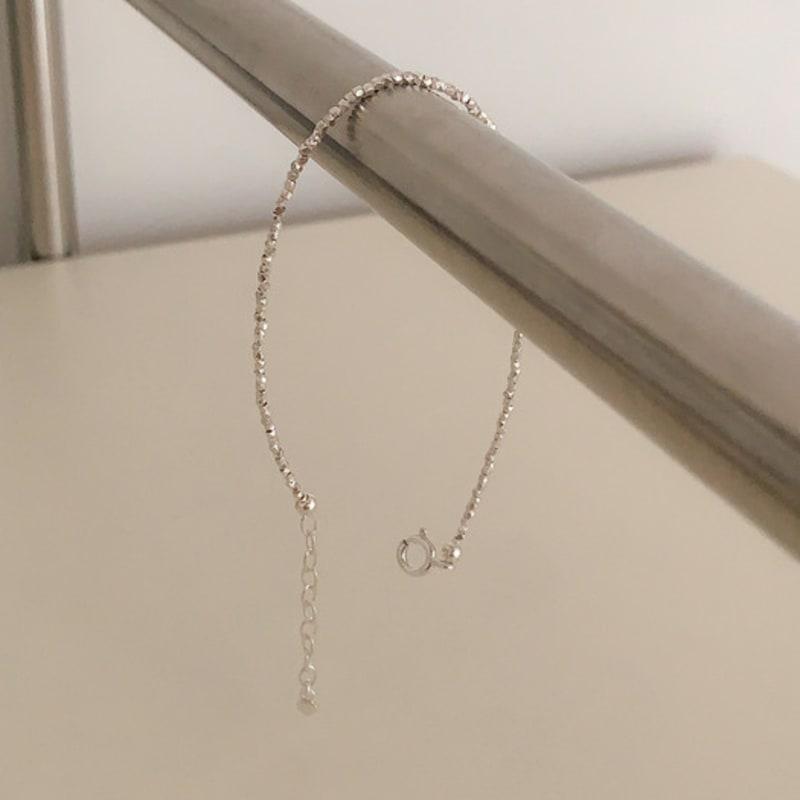 Revedej Silver925 Cutting Ball Bracelet