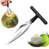 Coconuts Opener Coconuts Puncher  Wear-Resistant Kitchen Gadget with Non-slip Handle for Women Men Adults Family Boys