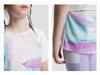Lightweight Ice Silk UV Protection Summer Yoga Suit for Girls - Short Sleeve T-Shirt & Running Sports Pants