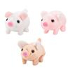 Stuffed Animal Oinking Walking Pig Nose Twitching Electric Plush Toy Great Gifts for Toddlers Boys Girls Kids