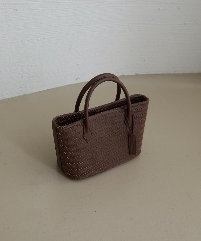 Valluat Ceane Weaving Bag_Brown