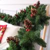 Creative Christmas Vine Wreath Wall Ornament for Home and Shop Decorations