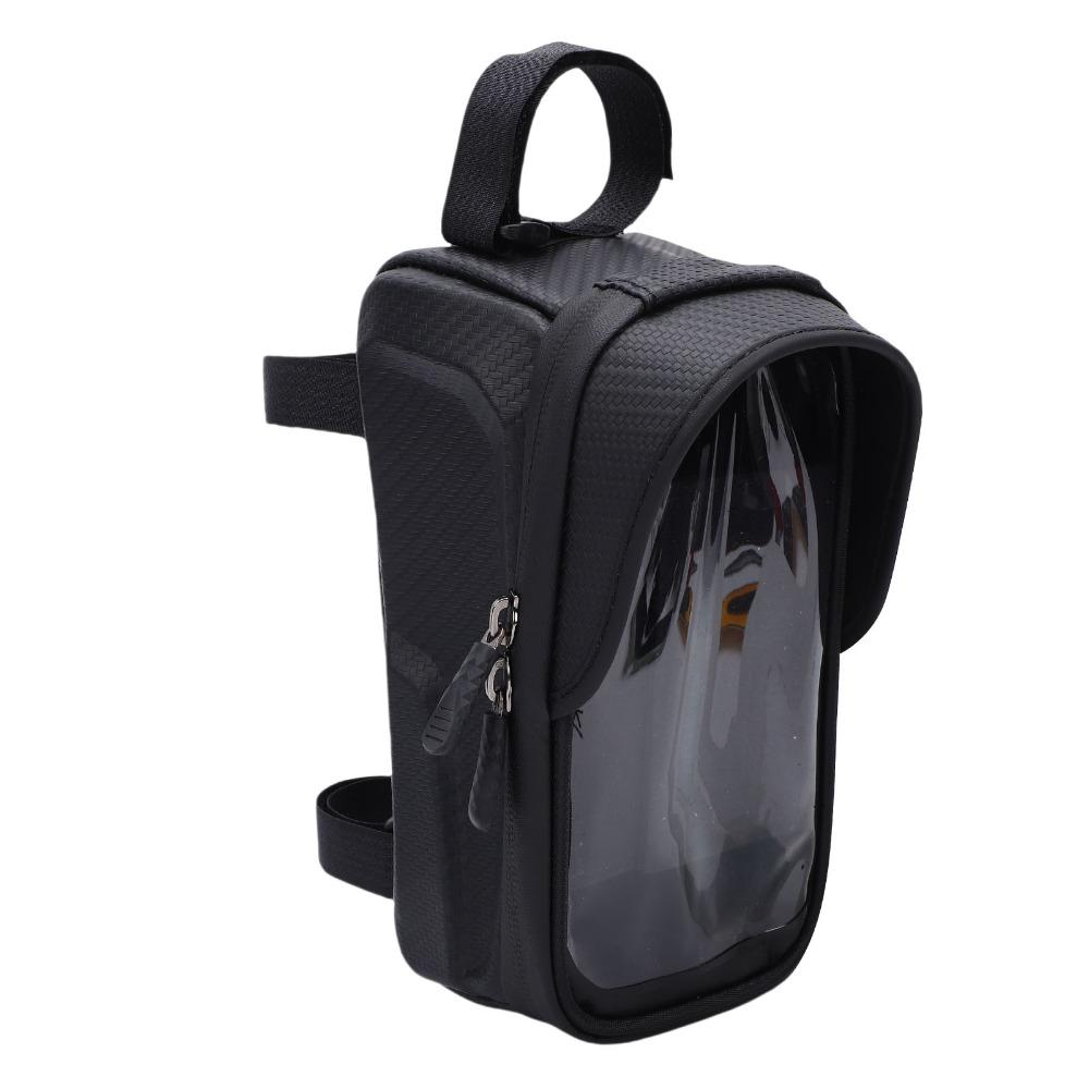 EVA,TPU Bike Front Frame Bag Rainproof Bike Bag Top Tube  Phone Viewing During Cycling