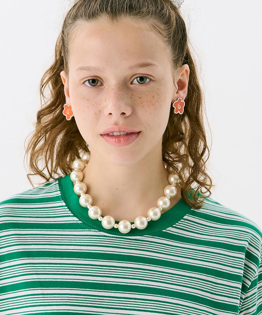 JUNEJUNE SPACE Vol13.Stripe T_Green(Vol13.Stripe T_Green)