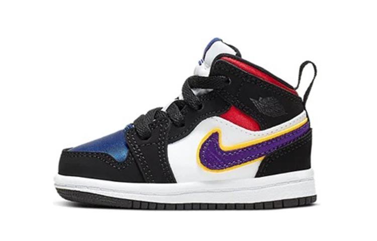 Jordan 1 Mid SE Черный Полевой Фиолетовый TD BQ6933-005 26
