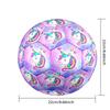 Uni-horse Indoor Soccer Ball Size 5 Colorful All Ages Machine Stitched PVC Competition Ready Durable High-Bounce