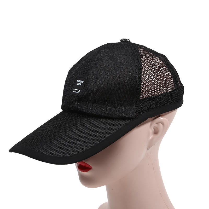 Men's Mesh Baseball Cap Summer Sun Hat Breathable Quick Dry Outdoor Sport Caps with Sweatband for Fishing Golf