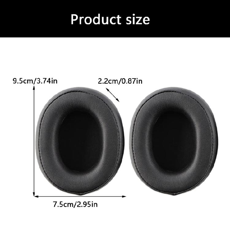 Upgrades Ear Pad for ATHSR50 SR50BT Headphone Earpads Providing Long Last Comfort Noise Reductions Earmuff Ear Cover
