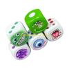 F26C Handcraft Demons Dices Halloweens Resin Artwork for Indoor Themed Decorations