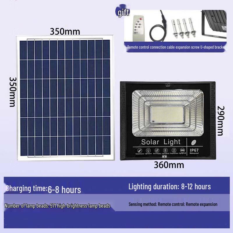 UOSU Solar Outdoor Garden Floodlight