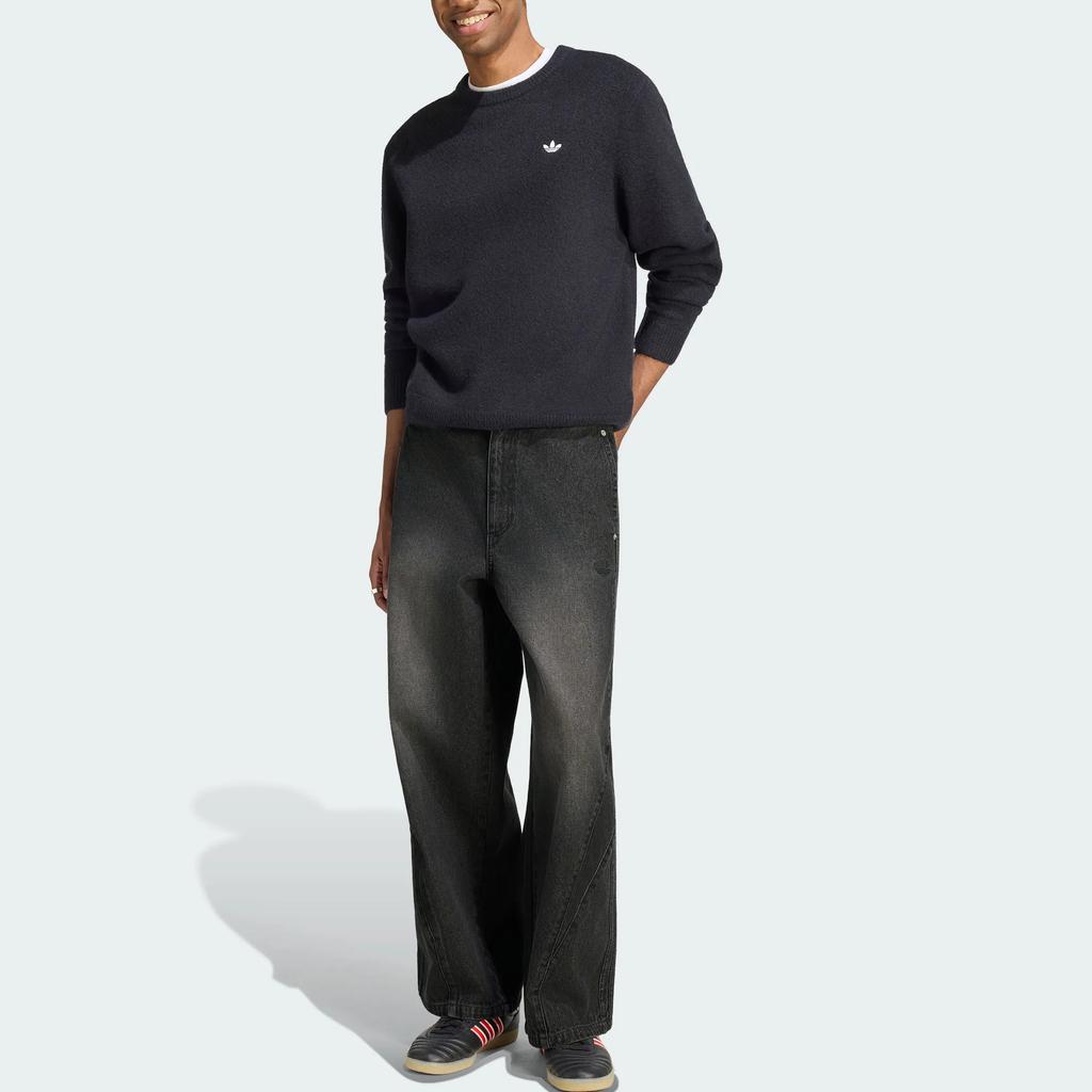 Adidas Originals Jeans Men's Medium Denim Black Moderate Other