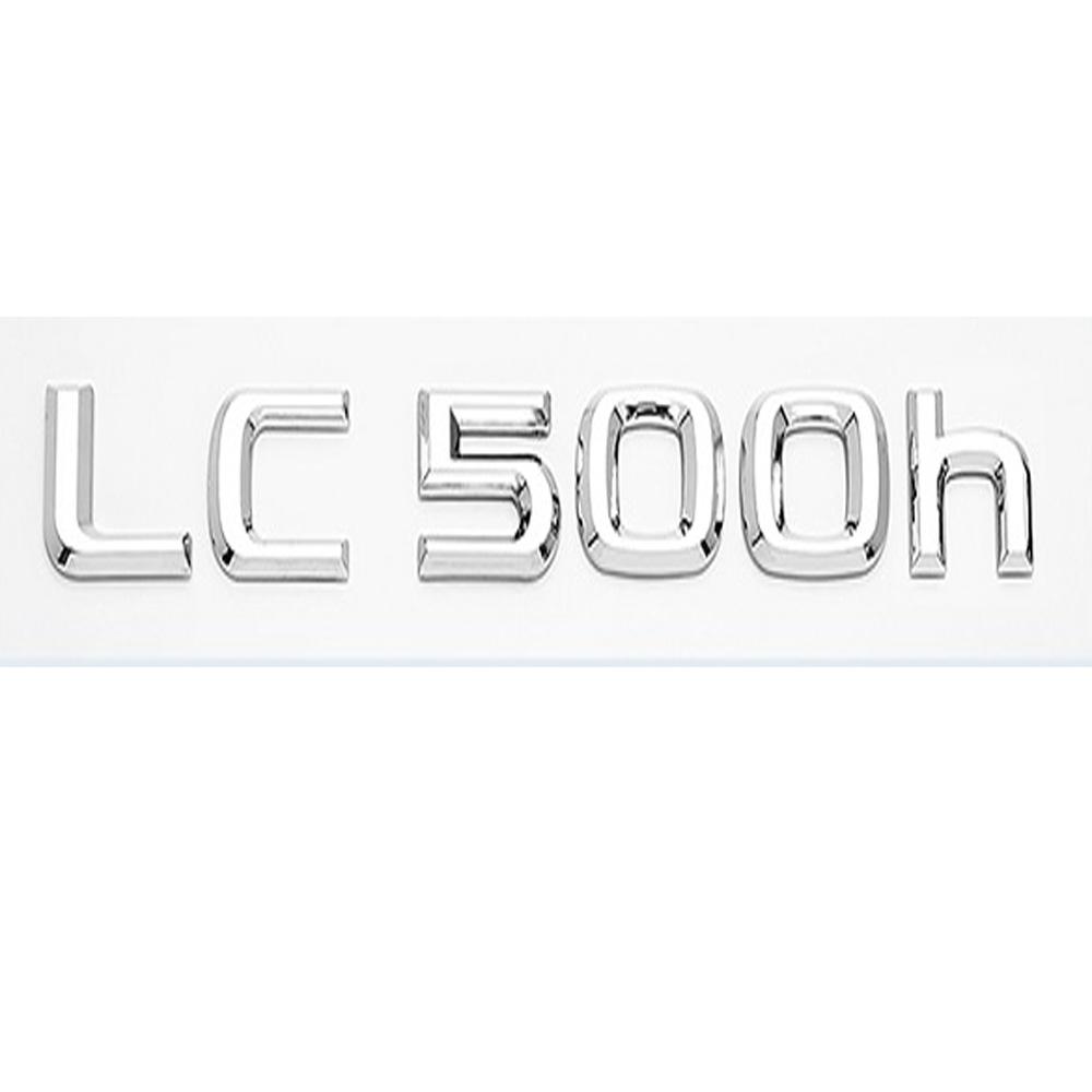 For Lexus CT200h LC500h HYBRID Logos Car Trunk ABS Fender Badge 3D Adhesives Waterpoof Logo Badge Sticker Accessories